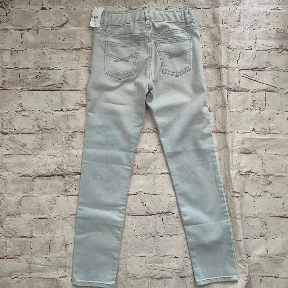 GAP Girls Super Skinny Light color blue jeans Size7 NWT